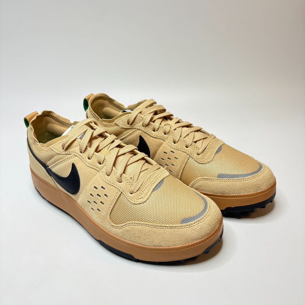 NIKE C1TY Brownstone Flax Sesame Suede Casual Shoes Mens Size 10 FZ3863-200